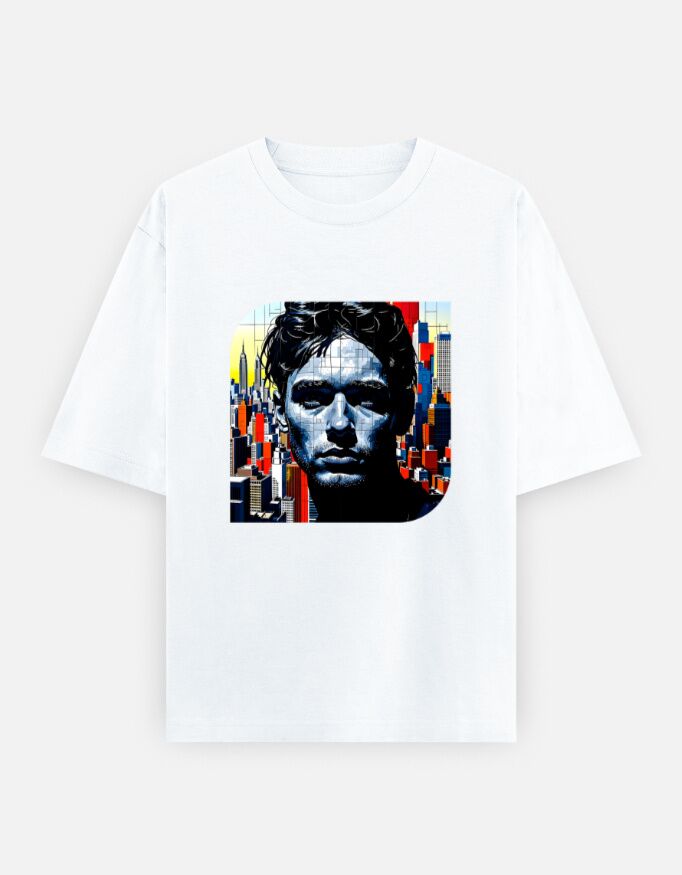 Attractive Metropolis T-Shirt | Unisex Oversized Tee - Image 16