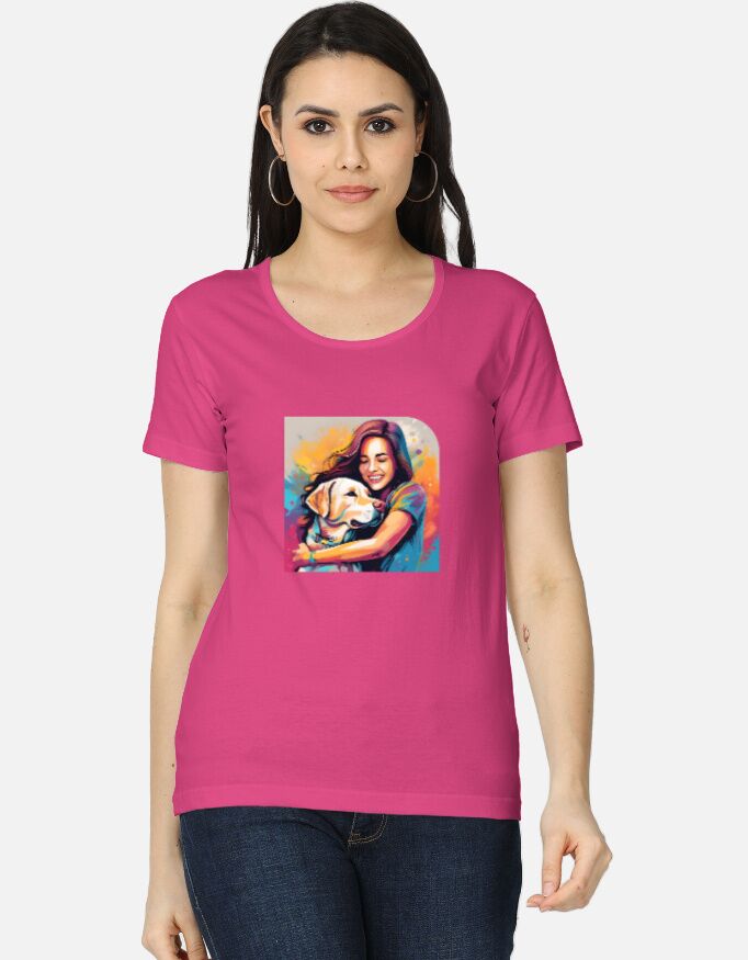 Charming Dog Lover T-Shirt | Women's Classic Tee - Image 14