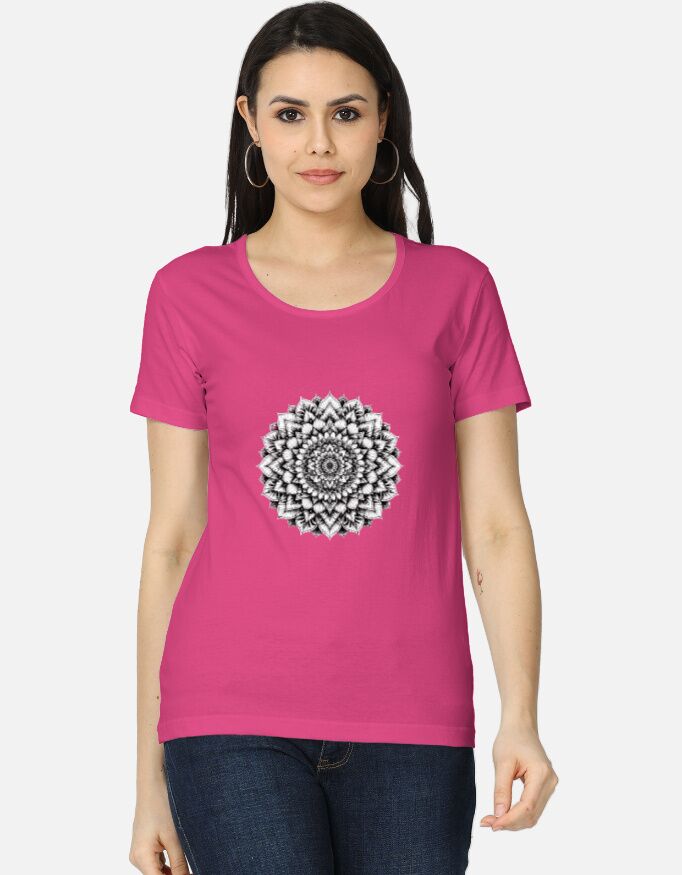 Attractive Mandala Art T-Shirt - Image 12