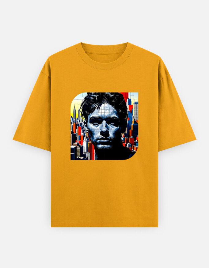Attractive Metropolis T-Shirt | Unisex Oversized Tee - Image 14
