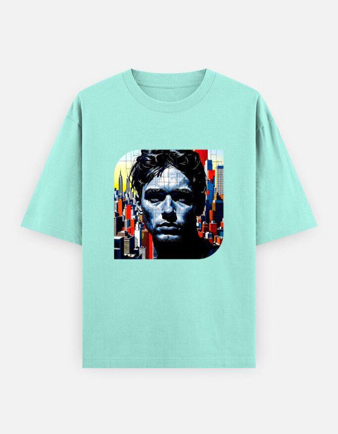 Attractive Metropolis T-Shirt | Unisex Oversized Tee - Image 12