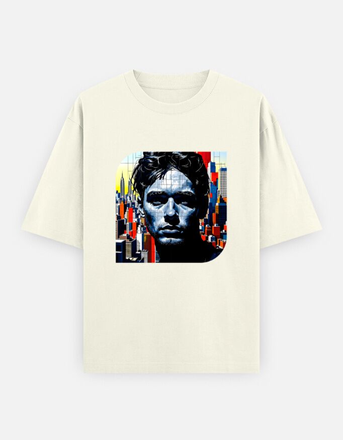 Attractive Metropolis T-Shirt | Unisex Oversized Tee - Image 10