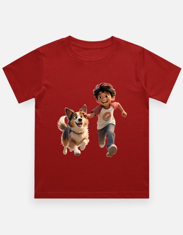 Boy's Crew Neck T-Shirt