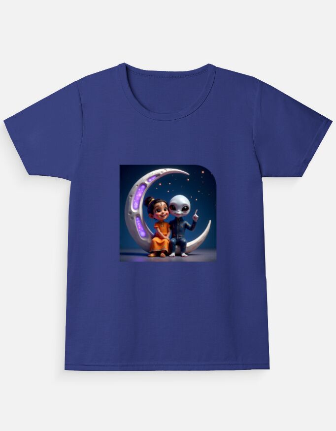 Girl's Crew Neck T-Shirt