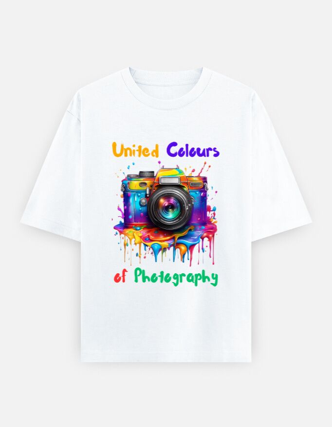 Beautiful Unisex T-Shirt with Camera Design - Image 6
