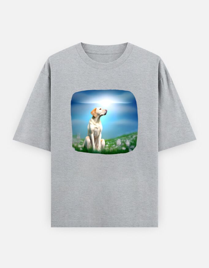 Beautiful Labrador Retriever T-Shirt | Unisex Oversized - Image 7