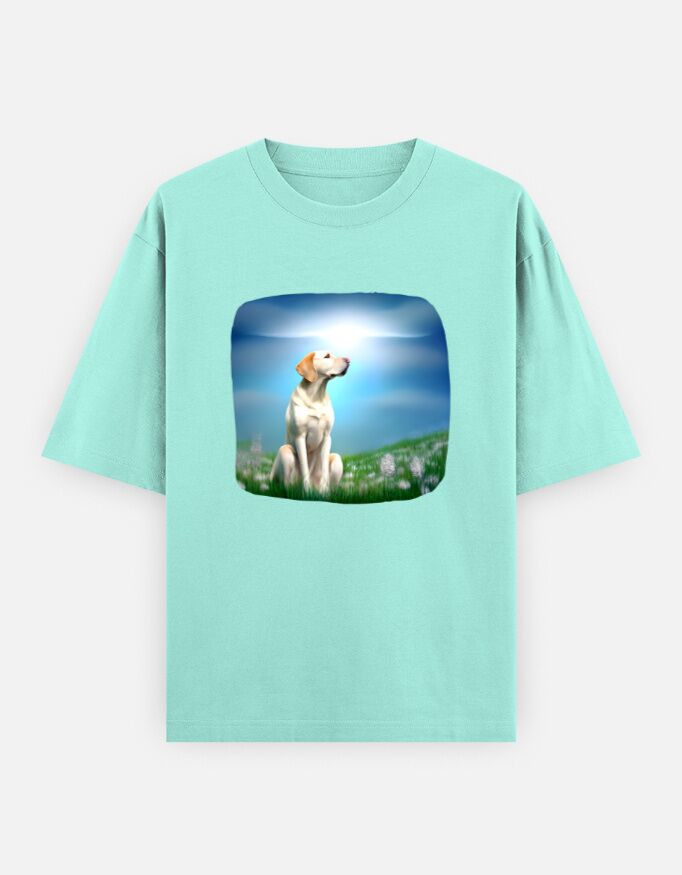 Beautiful Labrador Retriever T-Shirt | Unisex Oversized - Image 6