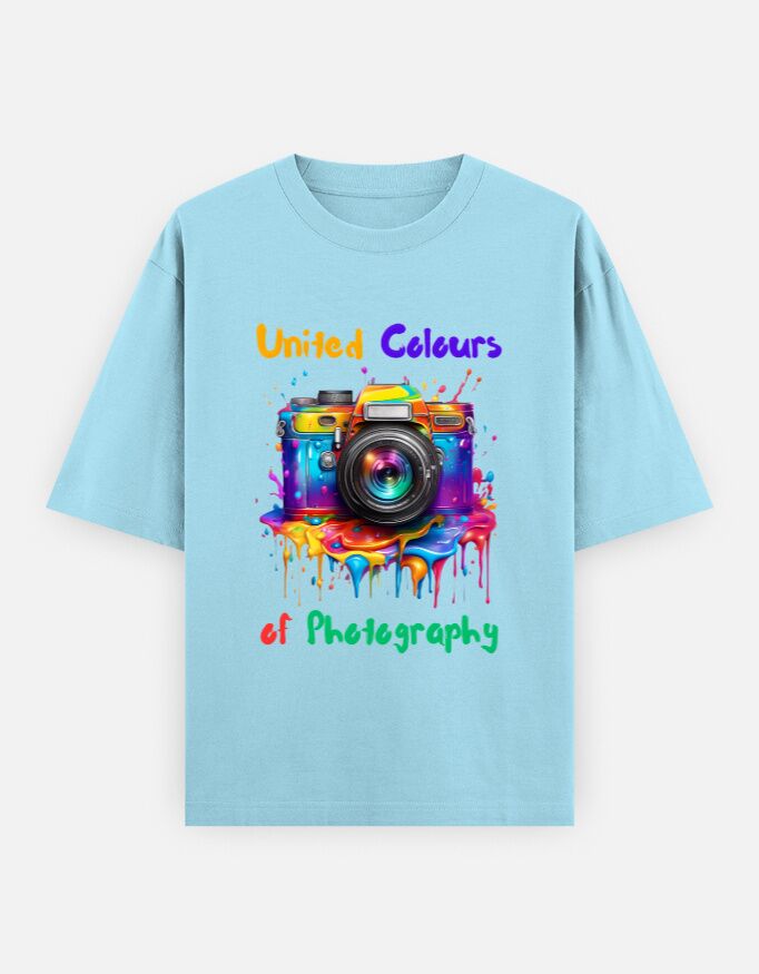 Beautiful Unisex T-Shirt with Camera Design - Image 8