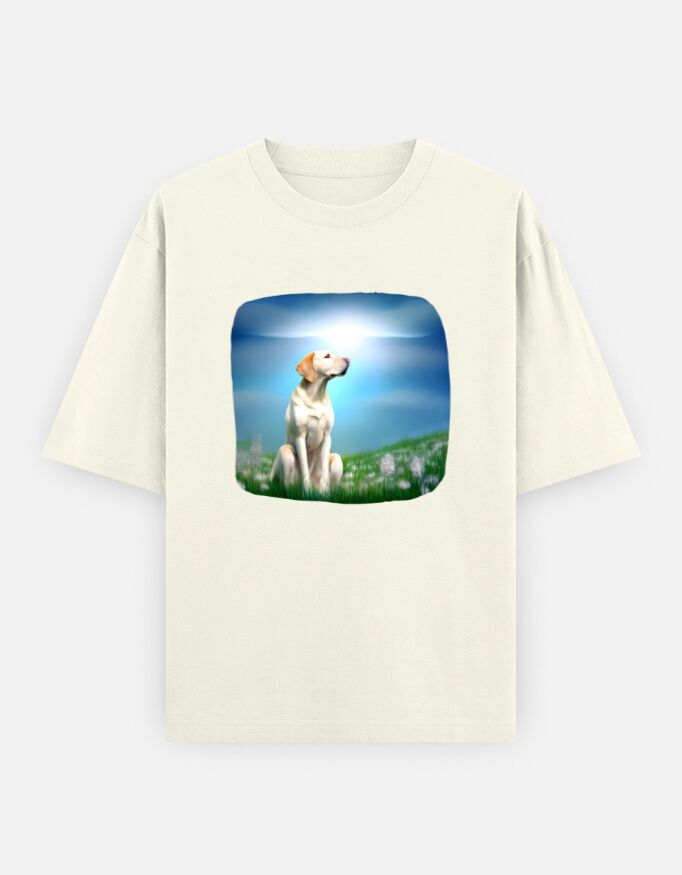Beautiful Labrador Retriever T-Shirt | Unisex Oversized - Image 9